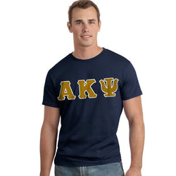 Alpha Kappa Psi Fraternity Letter T-Shirt Greek Clothing and Apparel ...