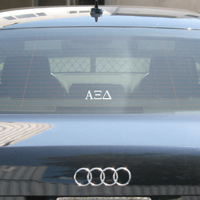 Alpha Xi Delta Bexti Bear Sticker - Alpha Xi Stickers - Sorority