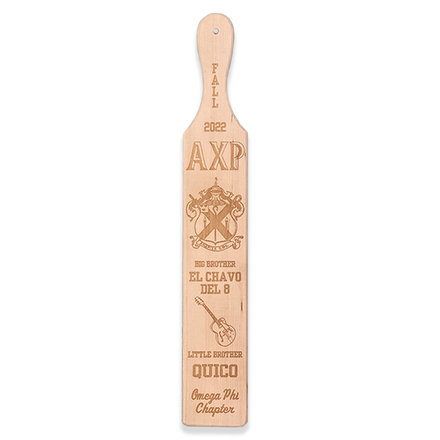 Fraternity Sorority Paddles 18 inch, Pack of 3 Birch Unfinished Greek  Wooden Paddles for Decorating and Painting, by Woodpeckers