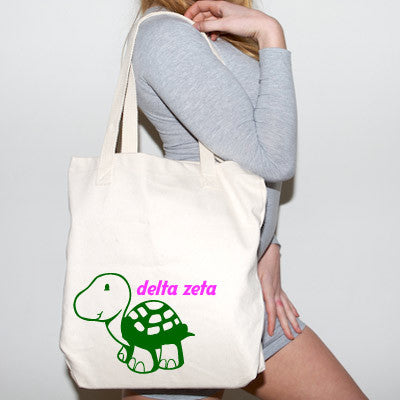 Delta Zeta Mascot Printed Tote - 825 - CAD