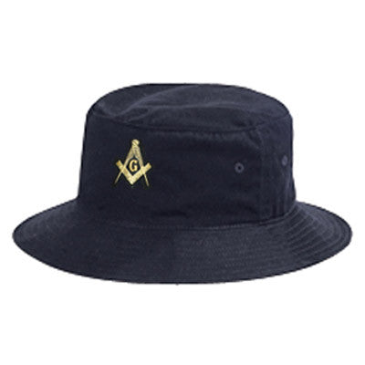 Masonic Bucket Hat with Embroidery - Fraternity Clothing