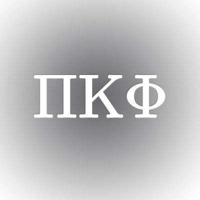 Pi Kappa Phi Car Window Sticker - compucal - CAD