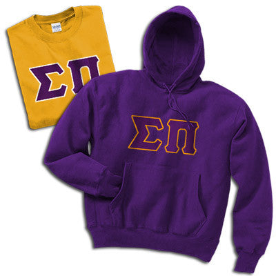 Sigma Pi Hoodie and T-Shirt, Package Deal - TWILL