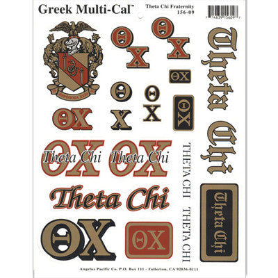 Theta Chi Multi-Cal Stickers