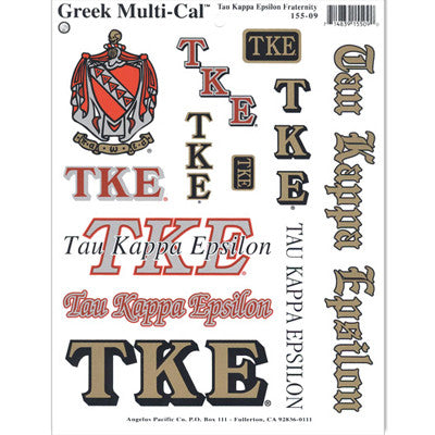 Tau Kappa Epsilon Multi-Cal Stickers