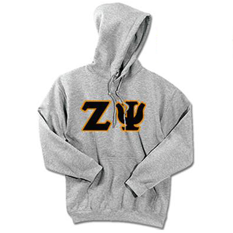 Zeta Psi Standards Hooded Sweatshirt Greek Clothing and Aparel