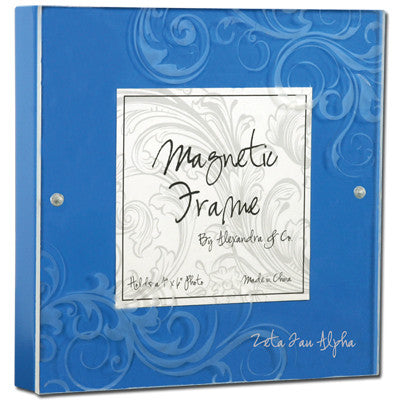 Zeta Tau Alpha Magnetic Picture Frame - Alexandra Co. a1016